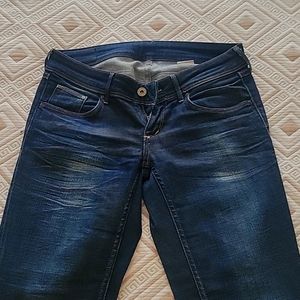 H&M skinny blue jeans, Size 26.